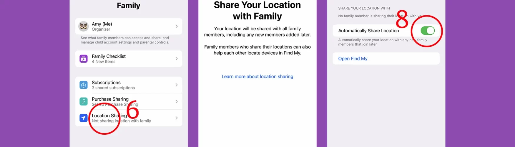 How to share your location using an iPhone