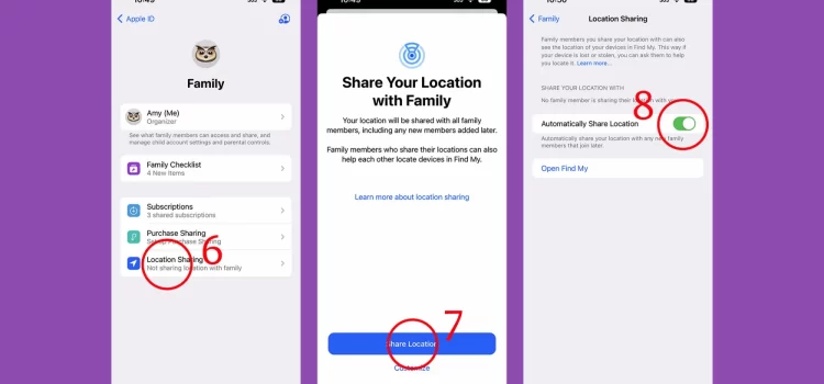 How to share your location using an iPhone