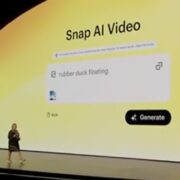 Snap introduces AI Video Lenses powered by its in-house generative model